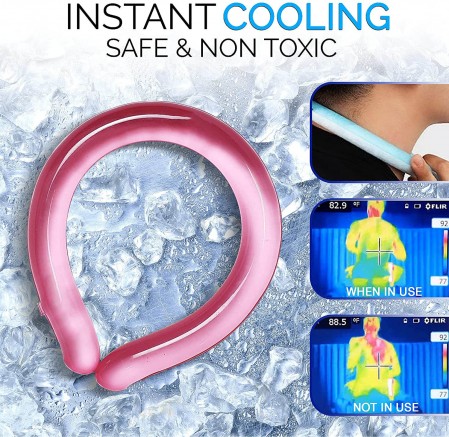 2022 NEW OEM Fitness Ring PCM Neck Cooler Ring Neck Cooling Tube for combating Hot Flashes