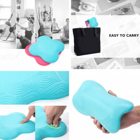 Manufacturer Custom High Quality Yoga Knee Pad Support for Yoga and Pilates Exercise