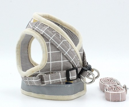 Soft Mesh Dog Cat Harnesses Lightweight Reflective Padded Vest Harnesses