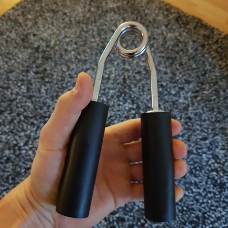 Strength Exercise Fitness Metal Hand Trainer Hand Grips Spring Finger With Five Resistance Levels Handle