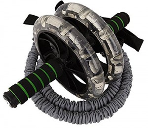 Ab Abdominal Exercise Roller With resistance band