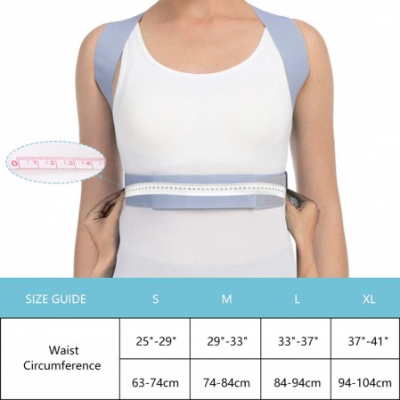 Adjustable Posture Corrector  Upper Back Brace for Clavicle Support and Providing Pain Relief from Neck, Back