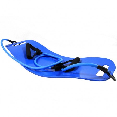 Abs Legs Core Workout Balance Board with resistance tube
