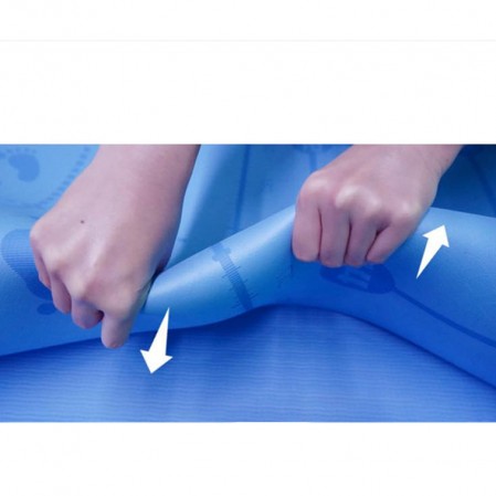 Wholesale home yoga mat children’s sports jump rope mat professional lazer engraving mat