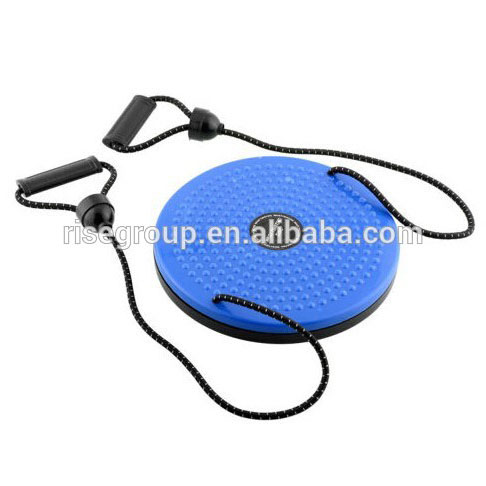 2019 China New Design Cork Yoga Block -
 Calories Waist Twisting Disc/Twist Board with Resistance Tubing for Waistline, Hip, Bottock, and Upper Body Exercise  – Rise Group