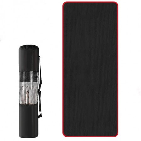 Yoga Pilates Mat 10mm Thicker NBR exercise mat with strap