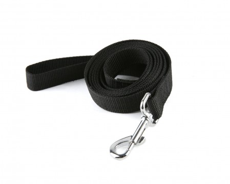 Reflective Nylon Dog Leash Strong and Durable Traditional Style Leash with Easy to Use Collar Hook