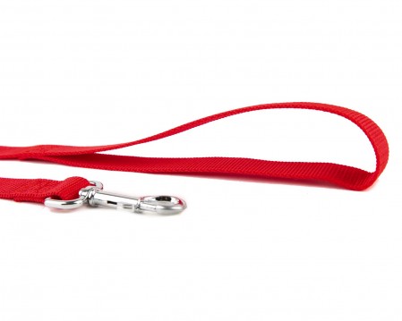 Reflective Nylon Dog Leash Strong and Durable Traditional Style Leash with Easy to Use Collar Hook
