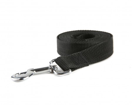 Reflective Nylon Dog Leash Strong and Durable Traditional Style Leash with Easy to Use Collar Hook