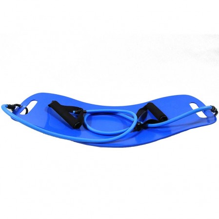 Abs Legs Core Workout Balance Board with resistance tube