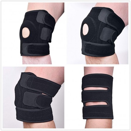 Adjustable Open Patella Knee Support for Arthritis Sports with Adjustable & Breathable Neoprene
