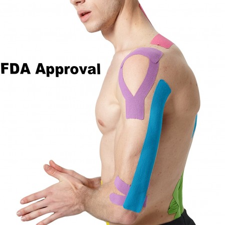 Pro Kinesiology Athletic Therapeutic muscle Tape, Latex Free, Water Resistant