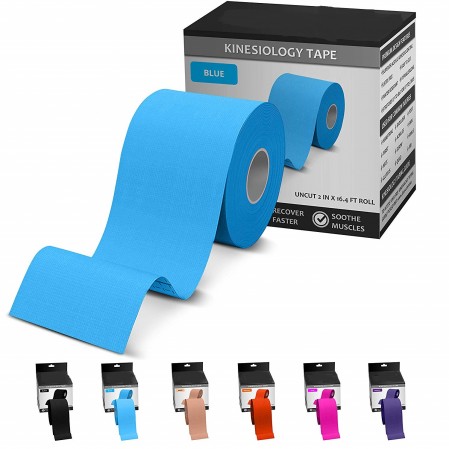 Pro Kinesiology Athletic Therapeutic muscle Tape, Latex Free, Water Resistant