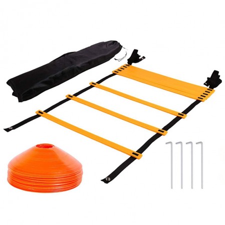 Agility Ladder & Speed Cones Training Set
