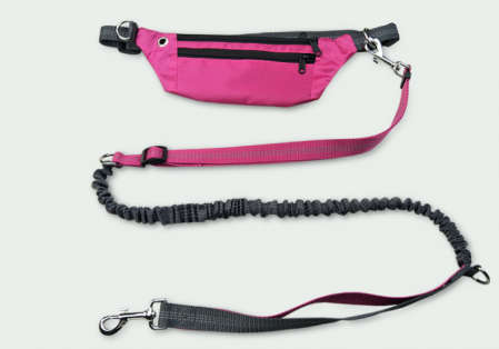Non-Slip Pet Traction Rope Dog Running Traction Waist Bag