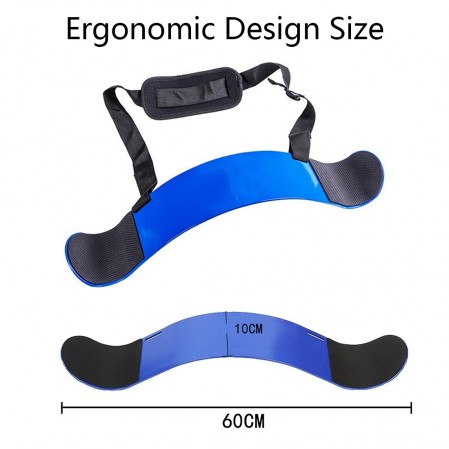 Custom Gym Weight Lifting Curl Portable Heavy Duty Bicep Arm Blaster for Muscle Gains Workout Equipment