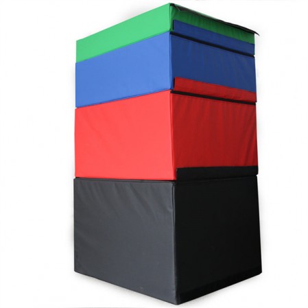 Gymnastic Sport used Soft Jumping Boxes Balance Beam Unit block ladder