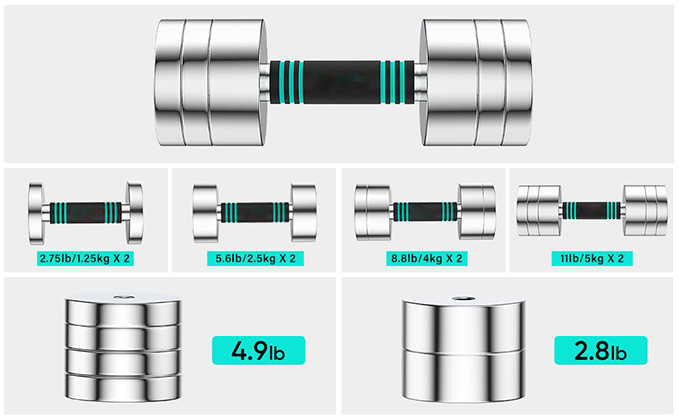 dumbell set