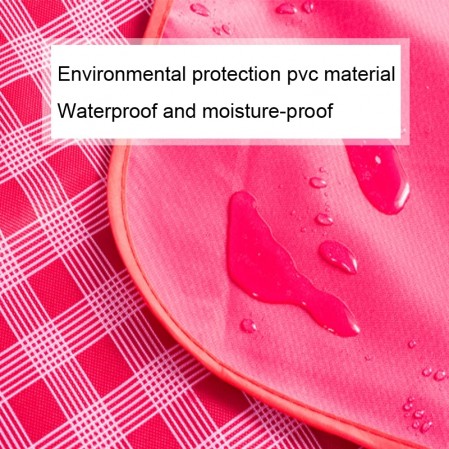 Foldable Classic Gingham Sandproof Waterproof 2M Picnic Blanket For Outdoor Beach Camping