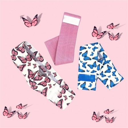 Factory Fabric Booty Resistance Bands Custom Logo Booty Bands