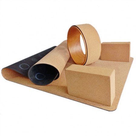 Non-slip yoga mat starter kit set rpet recyclable yoga mats with strap