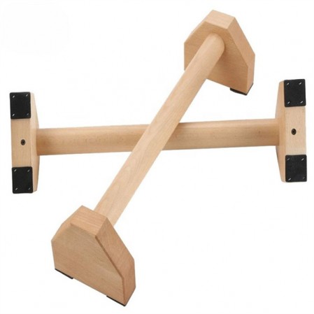 Wooden Push Up Stand Wooden Parallettes Wood Pushup Bars