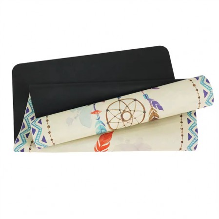 Free Sample Custom Design Printed Jute Yoga Mat Hemp Yoga mat