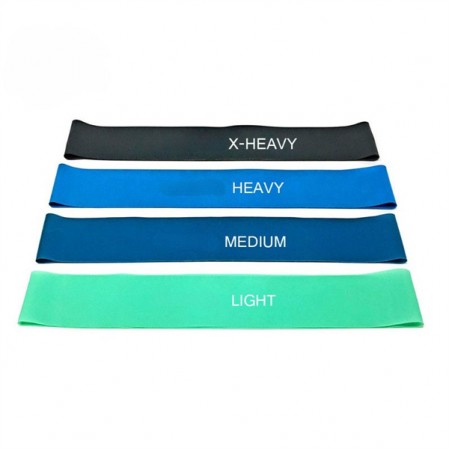 Elastic Yoga Pilates Rubbe body Stretch Exercise Resistance Loop Bands
