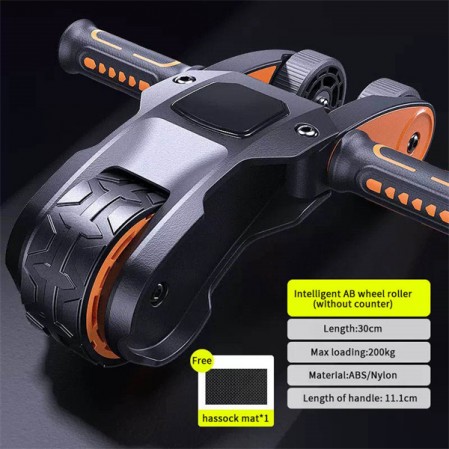 Ab Abdominal Roller Wheel Exercise Equipment with Knee Mats