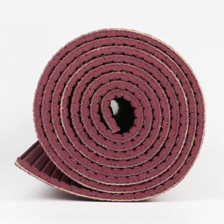 Custom Logo Eco Friendly Inflatable Jute Yoga Mat roll bulk