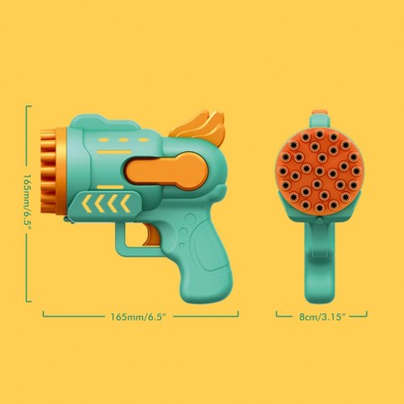 Birthday Gifts Bubble Gun Kids Toys Automatic Soap Rocket Bubbles Machine