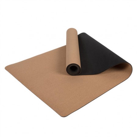 Natural Organic Eco Friendly 100% Cork Rubber 5mm Yoga Mat