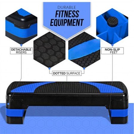 Wholesale Mini Exercise Stepper Platform Adjustable Aerobic Step