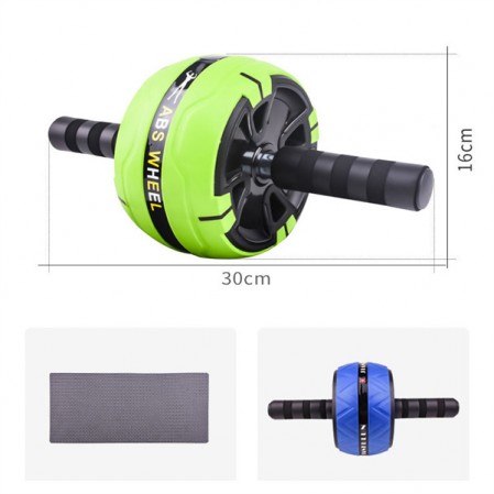 10-In-1 Ab Exercise Wheels Kit with Hand Grip Jump Rope Push-Up Bar