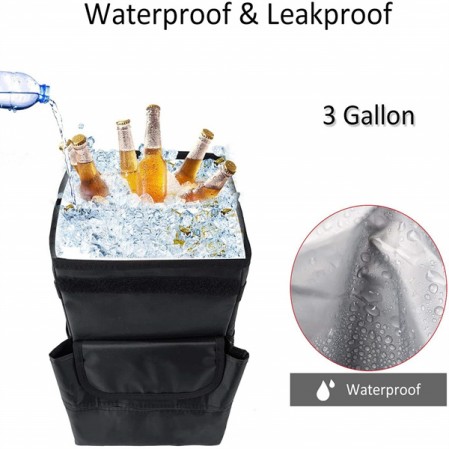 Car Storage Basket Interior Rubbish Container For Waste Organizer