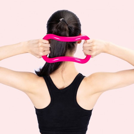 Multifunctional Ergonomic Pilates Fitness Yoga Ring For Pain Relieve