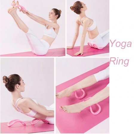 Multifunctional Ergonomic Pilates Fitness Yoga Ring For Pain Relieve