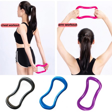 Multifunctional Ergonomic Pilates Fitness Yoga Ring For Pain Relieve