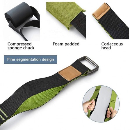 141 inches Yoga Dance Elastic Exercise Pulling Strap for Yoga Stretching