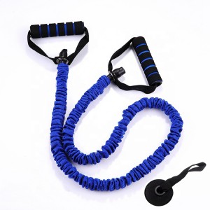 Fitness Resistance Tube Bands With Handles
