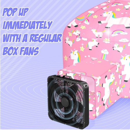 Wholesale Air Tent with Mesh Window Blow-Up Tent Fort for Kids