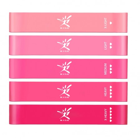 Loop Resistance Bands Durable and Soft Exercise Bands Set of 5