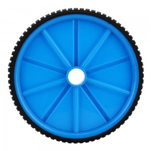 Ab Abdominal Exercise Roller  Dual Wheel with Foam Handles