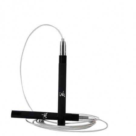 Self-Locking Screw-Free Design Weighted 360 Degree Spin Silicone Grip jumping rope