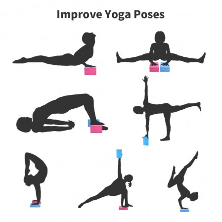 High Density EVA  Foam yoga  Blocks