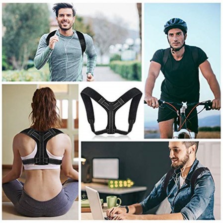 Effective Comfortable Adjustable Posture Correct Brace,Back Posture Corrector for Men and Women