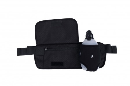Running Belt Multifunctional Zipper Pockets Waterproof Waist Bag with Water Bottle