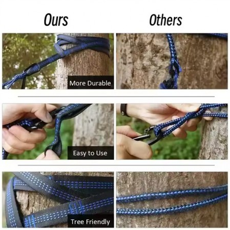 Double and Single Portable Lightweight Outdoors Camping Hammock
