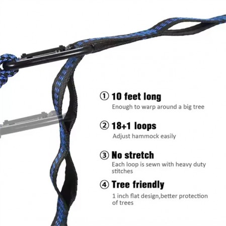 Double and Single Portable Lightweight Outdoors Camping Hammock