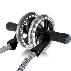Fitness AB Wheel Roller Pull Rope